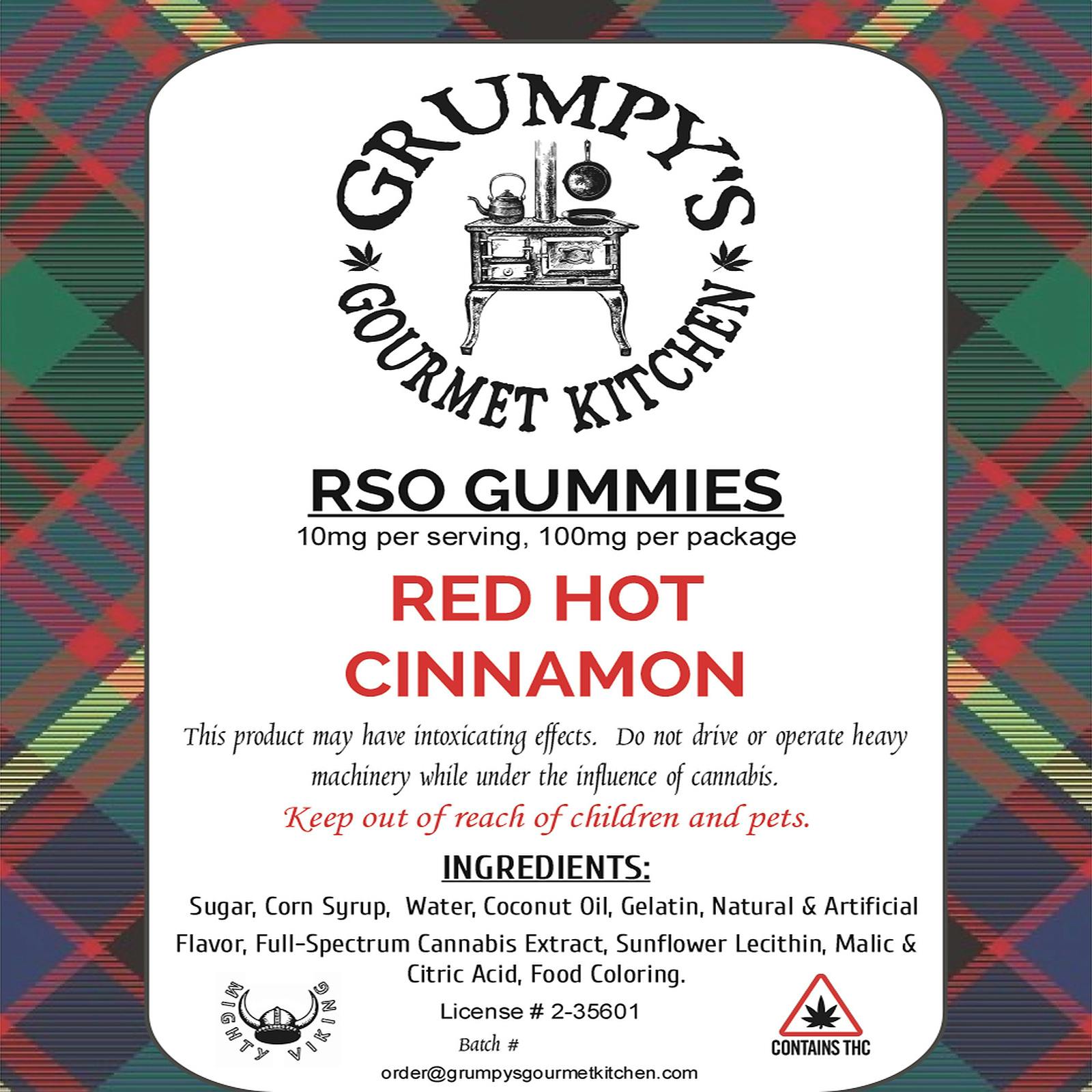 RSO | Red Hot Cinnamon Gummies